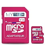 Micro SD 2048 GB (2 TB) – V1.4 – MyTech – Speicherkarte – Kapazität + Adapter