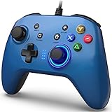 Game Controller Wired, Gamepad mit Dual Vibration PC Gaming Controller für PS3, Switch, Windows 10/8/7, PC, Laptop, TV Box, Android