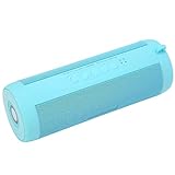 Bewinner Tragbarer Kabelloser Bluetooth Lautsprecher, Stereo Lautsprecher mit Taschenlampe für Camping zu Hause, Rauschunterdrückung, Wasserdicht(Blau)