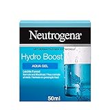 Neutrogena Hydro Boost Gesichtscreme, Aqua Gel mit Hyaluron, ölfrei, für Normale und Mischhaut, 50ml