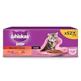 whiskas Nassfutter für Katzen, Junior Classic, 13 x 4 x 85 g