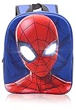 Marvel Rucksack Spiderman, Schulranzen für Jungen, Kindergarten, CP, Primär, Blau, Einheitsgröße, Blau, Einheitsgröße, blau, one size, Einzigartig