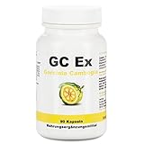 GC Ex, 1500 mg Garcinia Cambogia Extrakt, 90 Kapseln in Premiumqualität, hochdosiert, 100% natürlich 1er Pack (1x 77g)