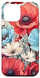 Hülle für iPhone 12 Pro Max Jugendstil Blumen, Garten und Floral Natur Kunst