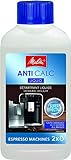 Melitta Flüssig-Entkalker für Kaffeevollautomaten und Espressomaschinen Anti Calc, 250 ml