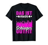 Schlager Kostüm Schlager Party Outfit T-Shirt