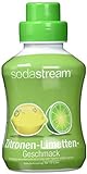 Sodastream Zitrone-Limette, 2er Pack einfach selbstgemachte Limonade für Zuhause (2 x 500ml Flasche)