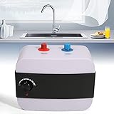 Fetcoi 1.5KW 6L Elektro Warmwasserbereiter Warmwasserspeicher Durchlauferhitzer Boiler Kleinspeicher Untertisch Boiler ​für Küchen