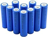 Lithium-Ionen-Batterie von 3,7 V 3000mAh 18650 Lithium-Ionen-Akku für 10pcs Fackel