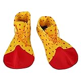 Holibanna Clown Cosplay Kostüm Schuhe Schuhschutz Zubehör Schuhe Punkt für Unisex Erwachsene Frauen Männer durchschnittliche Größe