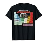 Star Wars Periodensystem der Elemente Grafik T-Shirt