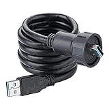 CNLINKO YU-USB 3.0 Serie - USB Steckersystem - Kabel - Einbaubuchsen IP67 (USB 3.0 Adapterkabel 1 m)