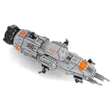 YAKI Technik Rocinante The Expanse Raumschiff Bausteine, 5351 Klemmbausteine Space Wars Raumschiff Modell Bausatz, Bauset Kompatibel mit Lego