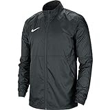 Nike Kinder Park20 Rain Jacket Regenjacke, Anthracite/Anthracite/(White), S