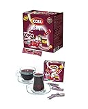 KOZA Cherry Instant Getränkepulver Stick einzeln Verpackt 50er Pack | Pulver für Heiß oder Kalt Getränk | Türkischer Tee | Ice Tea Pulver | Eistee Sauer Kirsche | Früchtetee | Cay | Teepulver