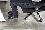andiamo Bodenschutzmatte Bürostuhlunterlage rutschhemmend - Bodenschutz für Parkett, Laminat, Hartböden und Teppichboden 60 x 80 cm