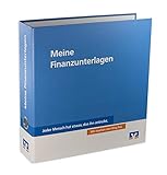 Ordner'Meine Finanzunterlagen' für die Ablage der Finanzunterlagen Finanzordner Beratungsordner