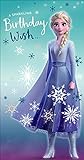 Disney Frozen II Geburtstagskarte für Mädchen von UK Greetings – Elsa, ein funkelnder Geburtstagswunsch – für sie