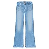 Wrangler Damen Jeans Flare, Flare Fit, Ausgestelltes B