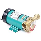 Konfiur 120W Automatisch Druckerhöhungspumpe, 2850 U/min Heißwasserpumpe 230V / 50Hz Umwälzpumpe, Maximale Förderhöhe: 15 Meter, für und Garten Wasserpumpe und umwälzpumpe Hohe Druckpump