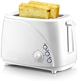 ZGQA-GQA Brotmaschine Mini Automatischer Toaster 2 Scheiben Schnelle Heizung Toaster Home Frühstück Spießfahrer Backmaschine lxhff
