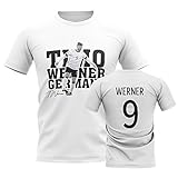 Timo Werner Germany Player Tee (White)