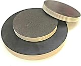 printiywood 21mm Ø 200mm Siebdruckplatte Runde Holzscheibe Rund Holz Birke Scheibe Multiplex Kreis Tischplatte (Stärke/Dicke: 21mm, Ø 200mm)