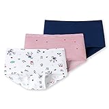 Schiesser Mädchen Unterhose Shorts 3 Pack Unterwäsche, Farbmix 1, 116