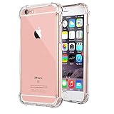 Jenuos iPhone 6 Plus / 6S Plus Hülle Handyhüllen, Handyhülle Schutzhülle Silikon Transparent Durchsichtige TPU Bumper Case Cover für iPhone 6S Plus / 6 Plus 5.5' - Transparent (6P-TPU-CL)
