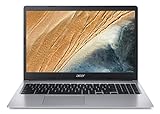 Acer Chromebook 15 (CB315-3HT-C74D) Laptop | 15,6 Full HD Touch-Display | Intel Celeron N4120 | 4 GB RAM | 128 GB eMMC | Intel UHD Graphics 600 | Google ChromeOS | silber
