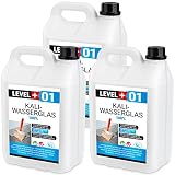 15 L Kaliwasserglas 100% Haftgrund Bindemittel Mauerabdichtung Wasserglas Wassersperre, Silikat RM01