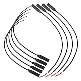 Veemoon 30 Stk 35mm Audio kabel 3,5 mm 3,5-mm-Audiokabel handykabel speaker cables lautsprecher 3,5-mm-Stecker auf blankes Audiokabel 3,5-mm-Mono-Audiokabel öffnen blanker Draht Echolot
