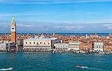 YANCONG Puzzle 1500 Teile, Der Campanile Di San Marco Venedig-Kanal Benutzerdefiniertes Puzzle 87X58Cm