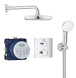 GROHE Grohtherm - Duschsystem mit Tempesta 210 (Unterputz, 2- Wege- Umstellung), chrom, 34729000