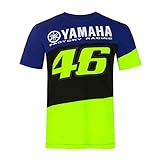 Valentino Rossi Tshirt Yamaha Dual T-Shirt, Königsblau, S