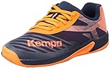 Kempa Wing Handballschuh, Marine/Fluo Orange, 39 EU