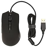 Kabelgebundene Gaming Maus, V70 8DPI Einstellbare RGB Hintergrundbeleuchtung Kabelgebundene Programmierbare Ergonomische USB Kabelgebundene Maus,Tragbare Gaming Mäuse für das Büro, für Desktop Laptop