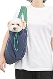 BETTERS EasyCarryCozy Bag kariert, Grün, M/L, bequeme und praktische Hundetragetasche, für mittelgroße Hunde, 9 kg, Hundetragetuch und Hundezubehör, Welpen-Tasche