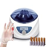 Mavdecll PRP-Laborzentrifugenmaschine, 300–5000 U/min, Langsame Zentrifuge, 30 S–99 Min Timing, Für 1,5–5 Ml/7 Ml/10 Ml/15 Ml Reagenzgläser, Exklusiv Für Schö