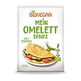 Biovegan Mein Omelett-Ersatz, pflanzlicher Ei Ersatz aus Kichererbsen, ideal für leckere Omeletts oder Spätzle, glutenfrei und vegan, 15 x 43 g (645 g)