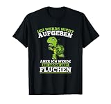 Ich Werde Nicht Aufgeben Läufer Schildkröte Laufen Joggen T-S