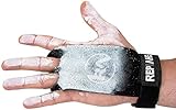 REP AHEAD® Grips - Extra starker Handschutz - Handschuhe mit bequemen Doppelpolstern für Fitness, Gym, Gewichtheben, Bodybuilding, Kraftsport, Turnen, Calisthenics (S)