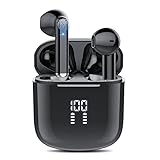 OYIB Bluetooth Kopfhörer in Ear, 2022 Neue Bluetooth 5.3 Kabellos Kopfhörer mit 4 ENC Mikro, Immersiver HiFi Kopfhörer, Touch Control Ohrhörer mit LED Anzeige, 25H, IPX7 Wasserdicht Kopfhörer Joggen