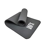#DoYourFitness Premium Yogamatte | Gymnastikmatte 183 x 61 x 1,5 cm | Indoor & Outdoor Fitnessmatte rutschfest & Phthalatfrei | Sportmatte Yoga Matte, Pilates, Workout [Grau]