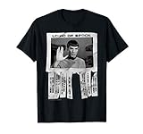 Star Trek The Original Series Logic Of Spock Text Poster T-Shirt