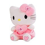 LONG-A Hello Kitty Plüsch Spielzeug Kissen Puppe Kinder Valentinstag Geburtstag Geschenk,30CM