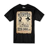 Terence Hill Bud Spencer - Wanted $20.000 - Terence & Bud (schwarz) (XL)