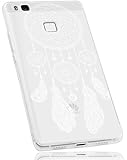 mumbi Hülle kompatibel mit Huawei P9 Lite Handy Case Handyhülle mit Motiv Traumfänger, transparent