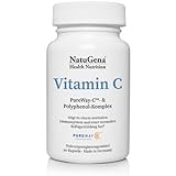 Natugena Vitamin C, PureWay-C, mit zusätzlichem OPC aus Weintraubenkern-Extrakt und Querecitin, 90 Kapseln