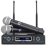 Drahtloses Mikrofon G-MARK G120 Dynamisches UHF 500-590 MHz Handmikrofon Karaoke Stage 50 Meter empfangen